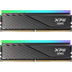 Memorie ram adata lancer 32gb (2x16) ddr5 6000mhz, cl30, 1.35v, black,  Memorii RAM Desktop | electropc.ro