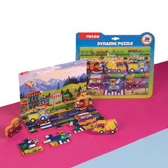 Puzzle trafic, 17 piese,  Puzzle | electropc.ro