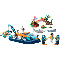 Barca pentru scufundari, 60377 lego,  Seturi de constructie | electropc.ro