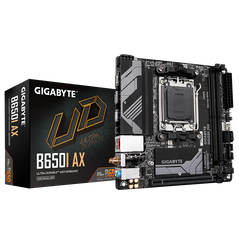 Placa de baza gigabyte b650i ax am5, 2x ddr5, 1x dp 1x hdmi, 1x pcie x16, 1x m.2, 2x sata 6gb/s, mini-itx,  Placi de baza | electropc.ro