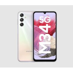 Samsung m34 5g m346 6.5" 6gb 128gb dualsim silver (2023),  Telefoane mobile | electropc.ro