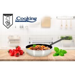 tigaie wok profesionala 28*8 cm, chef line, cooking by heinner,  Tigai si seturi | electropc.ro