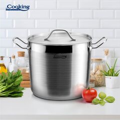 Oala+capac inox 18x15 cm, 3.5l, maestro, cooking by heinner,  Tavi copt | electropc.ro