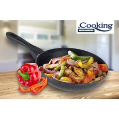 Tigaie aluminiu 26x5.2 cm, black sand, cooking  by heinner,  Tigai si seturi | electropc.ro