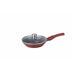 Tigaie aluminiu turnat + capac 24x4.8 cm, calabria, cooking by heinner,  Tigai si seturi | electropc.ro