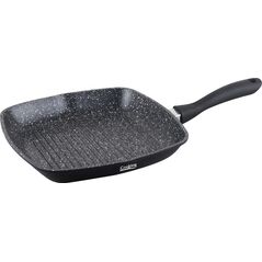 Tigaie grill aluminiu + capac 28 x 4.5 cm , dark line, cooking  by heinner,  Tigai si seturi | electropc.ro