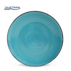 Farfurie intinsa ceramica 27 cm, gala blue, art of dining by heinner,  Farfurii & Boluri de Servire | electropc.ro