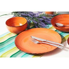 Farfurie intinsa ceramica 27 cm, gala orange,art of dining by heinner,  Farfurii & Boluri de Servire | electropc.ro
