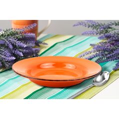 Farfurie paste ceramica 22cm,gala orange,art of dining by heinner,  Farfurii & Boluri de Servire | electropc.ro