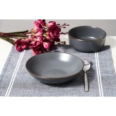 Set 6 farfurii  adanci,  ceramica 20 cm, calypso, art of dining by heinner,  Farfurii & Boluri de Servire | electropc.ro
