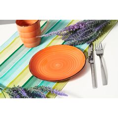 Set 6 farfurii desert, ceramica 19 cm, gala orange, art of dining by heinner,  Farfurii & Boluri de Servire | electropc.ro