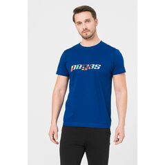 Tricou  logo multicolor barbati   royal blue-l,  Tricouri | electropc.ro