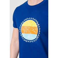 Tricou  roata familie barbati   royal blue-l,  Tricouri | electropc.ro