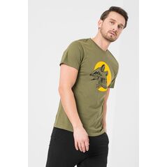 Tricou casual ciucas barbati kaki-m,  Tricouri | electropc.ro