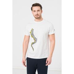 Tricou casual dracon barbati light gray-s,  Tricouri | electropc.ro