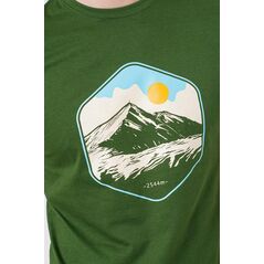 Tricou casual moldoveanu barbati bottle green-xxl,  Tricouri | electropc.ro