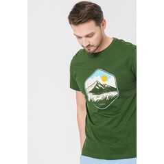 Tricou casual moldoveanu barbati bottle green-xxl,  Tricouri | electropc.ro