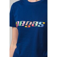 Tricou  logo multicolor femei  royal blue-xl,  Tricouri | electropc.ro