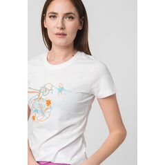 Tshirt casual f bicicleta color white-m,  Tricouri | electropc.ro