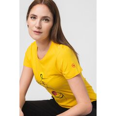 Tshirt casual f cal pegas yellow-m,  Tricouri | electropc.ro