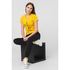 Tshirt casual f cal pegas yellow-xl,  Tricouri | electropc.ro
