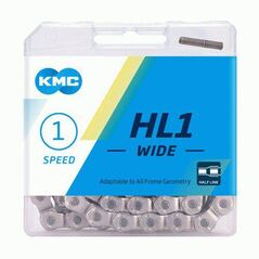 Lant kmc hl1 wide silver 100 zale,  Piese ciclism | electropc.ro