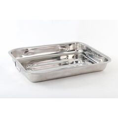 Tava cuptor inox 25x19x4.5 cm,vanora home,  Tavi copt | electropc.ro