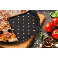 Tava pizza perforata 26 x 1.4 cm,vanora home,  Tavi copt | electropc.ro