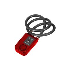 Antifurt smart bluetooth bl-01, dimensiune 92x55x34cm, cablu diametru 10mm, lungime cablu 1200mm, alarma 110db, baterii 3 x aaa (neincluse) rosu,  Accesorii ciclism | electropc.ro