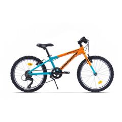 Bicicleta pegas mini drumet 20'' portocaliu turcoaz,  Biciclete | electropc.ro