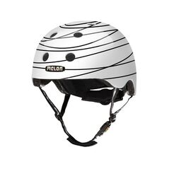 Casca melon scribble m-l 52-58cm alb,  Accesorii ciclism | electropc.ro