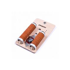 Mansoane piele pegas g-311, 33mm, 125mm(s)/90mm(d), logo laser, inel blocare, emblema pegas metalica, miere,  Piese ciclism | electropc.ro