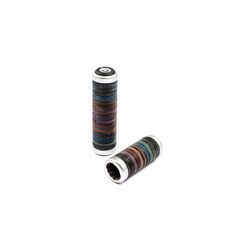 Mansoane piele pegas g-311 color, 35mm,  125mm(s)/90mm(d), logo laser, inel blocare, emblema pegas metalica,  Piese ciclism | electropc.ro
