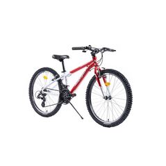 Pegas drumet 24'' rosu alb,  Biciclete | electropc.ro