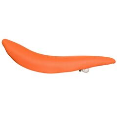 Sa pegas str1+2 hl-2606 piele vaca, spuma densitate mare, lungime: 21.5 inch, portocaliu,  Piese ciclism | electropc.ro