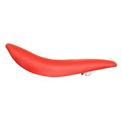 Sa pegas str1+2 hl-2606 piele vaca, spuma densitate mare, lungime: 21.5 inch, rosu mat,  Piese ciclism | electropc.ro