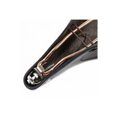 Sa piele pegas gs-15cu, 280x170mm, sina cr-mo(cupru), nituri, logo stantat, prindere gentuta, crema si cheie pt. intretinere, saculet, manual, negru,  Piese ciclism | electropc.ro