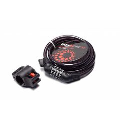 Antifurt cu cifru, cablu 10x1500 mm,  Accesorii ciclism | electropc.ro
