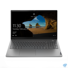 Laptop thinkbook 15 g2 itl, 15.6" fhd (1920x1080) ips 250nits anti- glare, intel core i3-1115g4 (2c / 4t, 3.0 / 4.1ghz, 6mb), 4gb soldered ddr4-3200, 128gb ssd m.2 2242 pcie nvme 3.0x4 + empty hdd bay,integrated intel uhd graphics, optical: none, wlan + b,  Laptopuri | electropc.ro