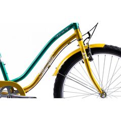 Pegas strada 2 26'' aluminiu auriu verde,  Biciclete | electropc.ro