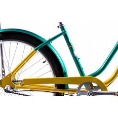 Pegas strada 2 26'' aluminiu auriu verde,  Biciclete | electropc.ro