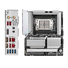 Placa de baza gigavyte trx50 aero d str5 4xddr5, 3x pcie x16, 4x m.2, 8x sata 6gb/s, e-atx,  Placi de baza | electropc.ro