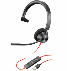 Poly blackwire 3315 microsoft teams certified usb-a headset,  Casti audio | electropc.ro