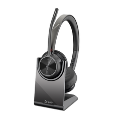 Poly voyager 4320 microsoft teams certified headset +bt700 dongle +charging stand,  Casti audio | electropc.ro
