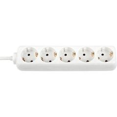 Prelungitor bachmann, 5 prize, 5m, tip schuko,fara intreruptor, culoare alba,  Prelungitoare | electropc.ro