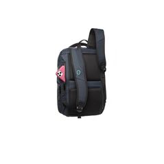 Rucsac spacer pentru notebook de max. 15.6″, 1 compartiment, buzunar frontal x 2, buzunar lateral x 2, waterproof, poliester, albastru,  Genti laptop | electropc.ro