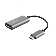 Adaptor trust dalyx usb-c to hdmi, silver,  Hub-uri USB | electropc.ro