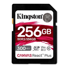 Card de memorie sdhc kingston canvas react plus 256gb, class 10,  Carduri memorie | electropc.ro