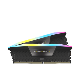 Memorie ram corsair vengeance rgb 64gb (2x32) ddr5 6000mhz cl30 dual channel kit, 1.40v, xmp 3.0, black,  Memorii RAM Desktop | electropc.ro
