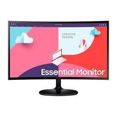Monitor samsung ls24c360eauxen 24 inch, curvature: 1800r , panel type: va, resolution: 1920x1080, aspect ratio: 16:9,  refresh rate:60hz, response time gtg: 4ms, brightness: 250 cd/m², contrast (static): 3000 : 1, viewing angle: 178º(r/l), 178º(u/d), colo,  Monitoare LED | electropc.ro
